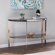 Wayfair half moon console outlet table